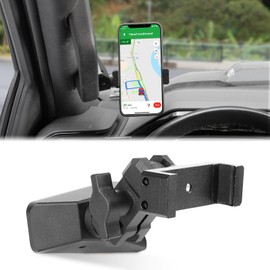 GEARZONE Phone Holder Mounts on Dashboard for 2022-2024 2025 2026 Silverado&Sierra Custom Adjustable Stabilizer Silverado Cell Phone Holder Gmc Sierra 1500 Accessories