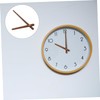 Tofficu 1 Set Elegant Wooden Clock Pointers Sturdy Clock Replacements
