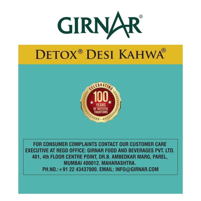 GIRNAR Detox Green Tea Desi Kawa