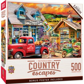 MasterPieces 500 Piece Jigsaw Puzzle for Adults and Family - The Puzzle Shed - 18"x24"