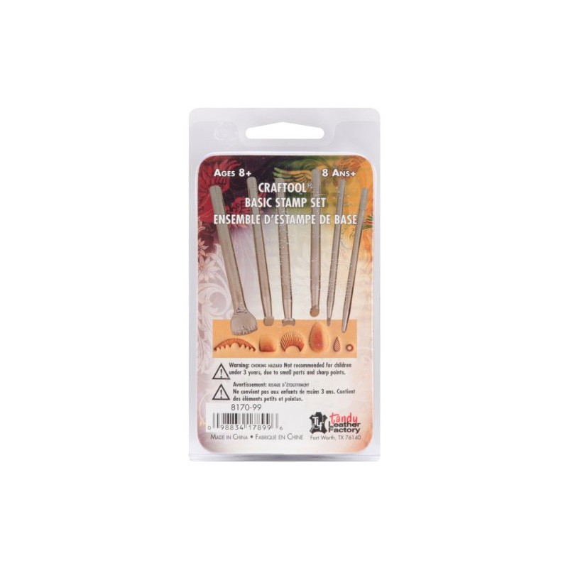 Tandy Leather Basic Stamping Set 8170-99