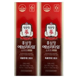 Cheong Kwan Jang 정관장 홍삼정 에브리타임 소프트 10ml x 30포 1개 / 써클 Korean Red Ginseng Every Time Soft 10ml x 30 Packs 1 Piece / Circle
