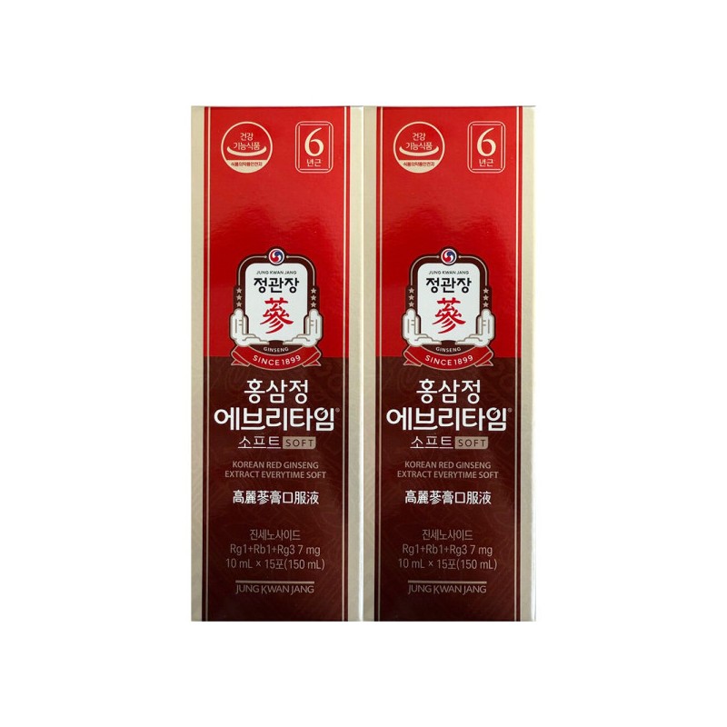 Cheong Kwan Jang 정관장 홍삼정 에브리타임 소프트 10ml x 30포