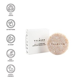 Valquer Limpiador Facial Sólido Sugar 3 en 1 | 50 g