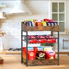 Kssiaz Candy Display Rack, 3 Tier Snack Rack Display for