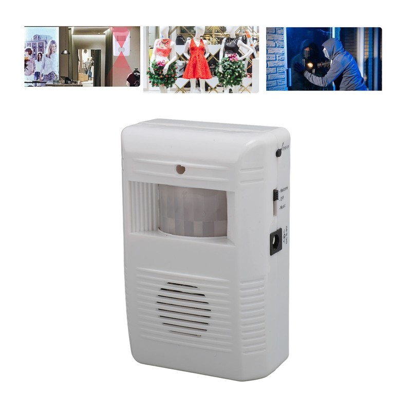 Wireless Motion Sensor Doorbell Infrared Motion Activated Welcome Doorbell Alarm