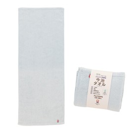 Marushin 8246042200 Face Towel, Made in Japan, Imabari Towel, Super Zero, Blue, Made in Japan, Japan, Japan Imabari, Face Towel, Bath Towel, Long