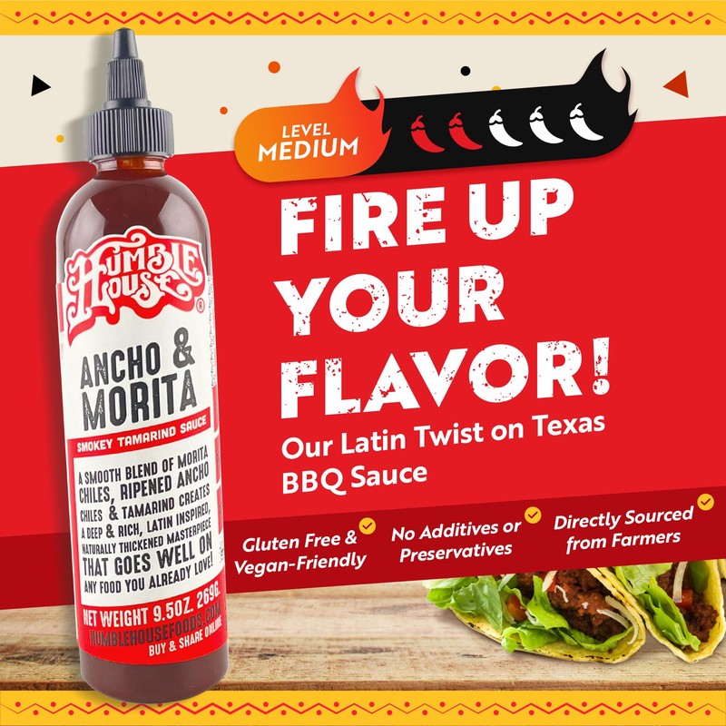 Humble House - Ancho & Morita Chiles Hot Sauce, Low