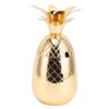 Cocktail Shaker Pineapple Shape Stainless Steel Polished Smooth Surface 500ml