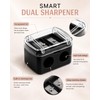 YIPFEN Pack of 2 Makeup Sharpener, Universal Pencil Sharpener for