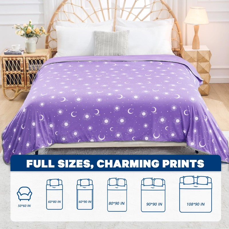 inhand Cooling Blanket Queen Size (90"x90") - Double Sided Cooling