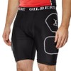 Gilbert Protective Men's Rugby Shorts, Black, M