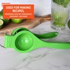 IMUSA Cast Aluminum Lime Squeezer, Green