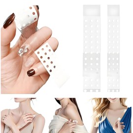 Lumbor37 Cinta Doble Cara para Ropa y Piel de 60 Piezas, Cinta Doble Cara para Ropa de Transpirable, Hay Dos Modelos, Adecuado para La Fijación de Ropa, Dobladillos y Escotes