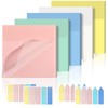 Sticky Notes, 650 Sheets Transparent Sticky Notes, Pastel Clear Sticky