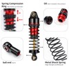 Runup Aluminium Shock Absorber Set 58 mm Front Rear Shock
