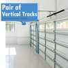 Garage Door Vertical Track Replacement – Set of Left and