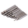 WYJREES 10pcs 4 Flute End Mill Drill Bit Cutter End
