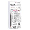Tombow ABT-12P-4, Water-Based ABT Dual Brush Pen with Two Tips,