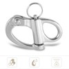 Walfront Marine Boat Rigging Stainless Steel Fixed Snap Shackle Quick