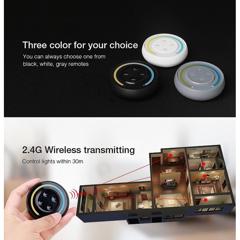 MiBoxer S1-W 2.4G Sunrise Remote (CCT/TW)