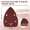 240 Grit Mouse Sander Sandpaper, Jamiikury 5 Hole Detail Sander