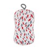 MUkitchen Petals Red Scrub Sponge