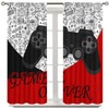 Gamer Curtains for Kids Boy Bedroom,Video Game Player Joystick Print