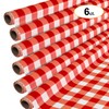 Party Essentials 50NRDG Plastic Banquet Table Roll, 50' Length x