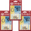 IPPON One-Touch Split Ring #2, 30 Pieces, Set of 3