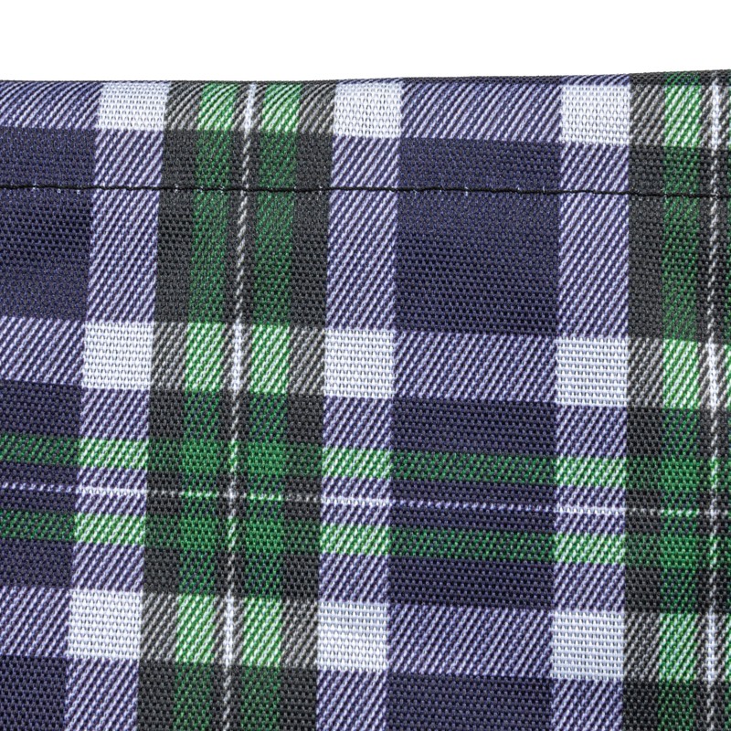 Household Essentials Plaid Utility Tote with Handles, Rectangular Krush Tote,