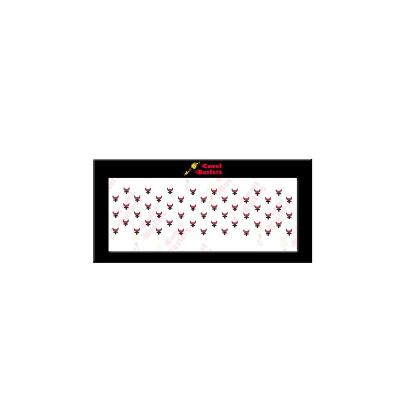 Comet Busters Moon Shaped Maroon Bindi