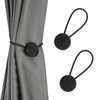 HedongHexi 2 Pack Magnetic Curtain Tiebacks Elegant Curtain Holders for