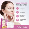 Anti-Wrinkle Forehead and Facial Patches – Overnight Triangle Patches for
