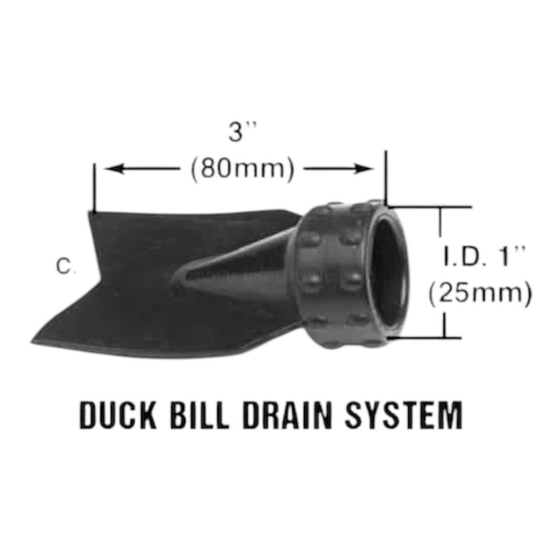 Atlantis Replacement Bilge Flapper Duckbill A2019
