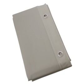 Dependable Industries inc. Essentials Premium 6 Gauge PEVA Shower Curtain Liner - PVC Free Magnetized Bottom Odorless with Rustproof Grommets (Sand)