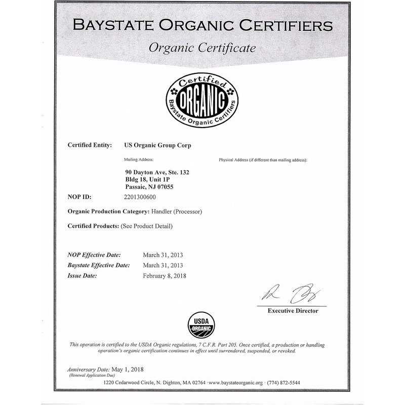US Organic Aceite de Aguacate Orgánico USDA, Prensado en Frío,