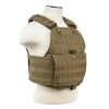 NcSTAR Heavy Duty Executive Tactical Plate Carrier MOLLE M-2XL Adjustable-Tan