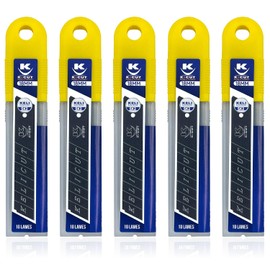 Black Blade SK2 Snap-off Blades Set 3 Times Longer Life Laser Engraving Boxes with 10 Blades (18 mm)