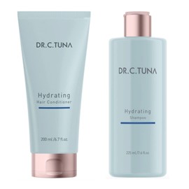 FARMASi Dr. C. Tuna Hydrating Shampoo & Conditioner Duo – Complete Hair Care for Dry & Damaged Hair – Vegan – 7.6 fl.oz (225 ml Shampoo / 7.6 fl.oz, 200 ml Conditioner)
