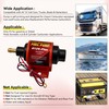 ENGINEMAN Universal 12 Volt Electric Fuel Pump 5-9 PSI, 35GPH,