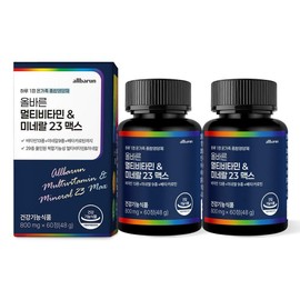 Correct Multivitamin Mineral 23 Max 60 tablets (2 units) (total of 120 tablets, 4 months supply) / 올바른 멀티비타민미네랄 23 맥스 60정 2개 (총 120정 4개월분)