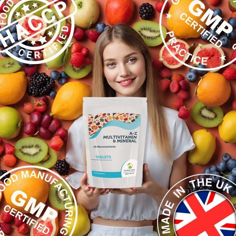 A-Z Multivitamins and Minerals 23 Micronutrients Complex 90 Tablets