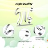 Conzon 3 PCS Pi Symbol Cookie Cutters, 3 Size Large