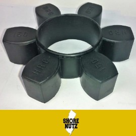 SHORENUTZ HRC13E  HRC130 HRC RUBBER ELEMENT BLACK COUPLING INSERT