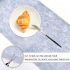 25 m Table Runner Grey Table Runner Narrow Wedding Modern