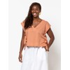 Style Arc Sewing Pattern - Rumi Woven Top (Sizes 10-22)