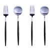 Cutipol GOA Dessert Fork Spoon Set of 4