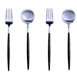 Cutipol GOA Dessert Fork Spoon Set of 4