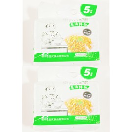 Chinese Style Scallion Oil Noodles, 5 Servings, 525g, 2 Pack